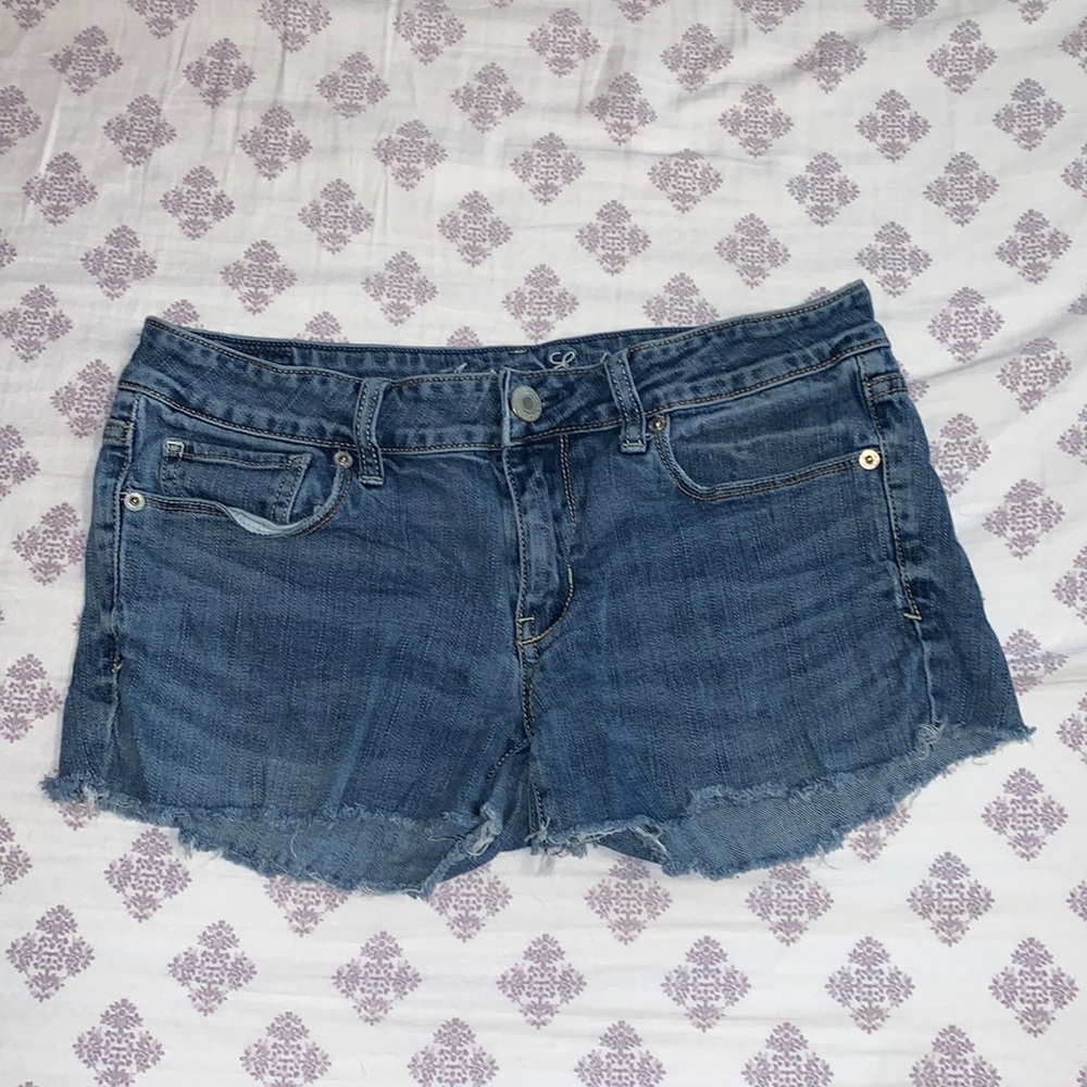 american eagle jean shorts